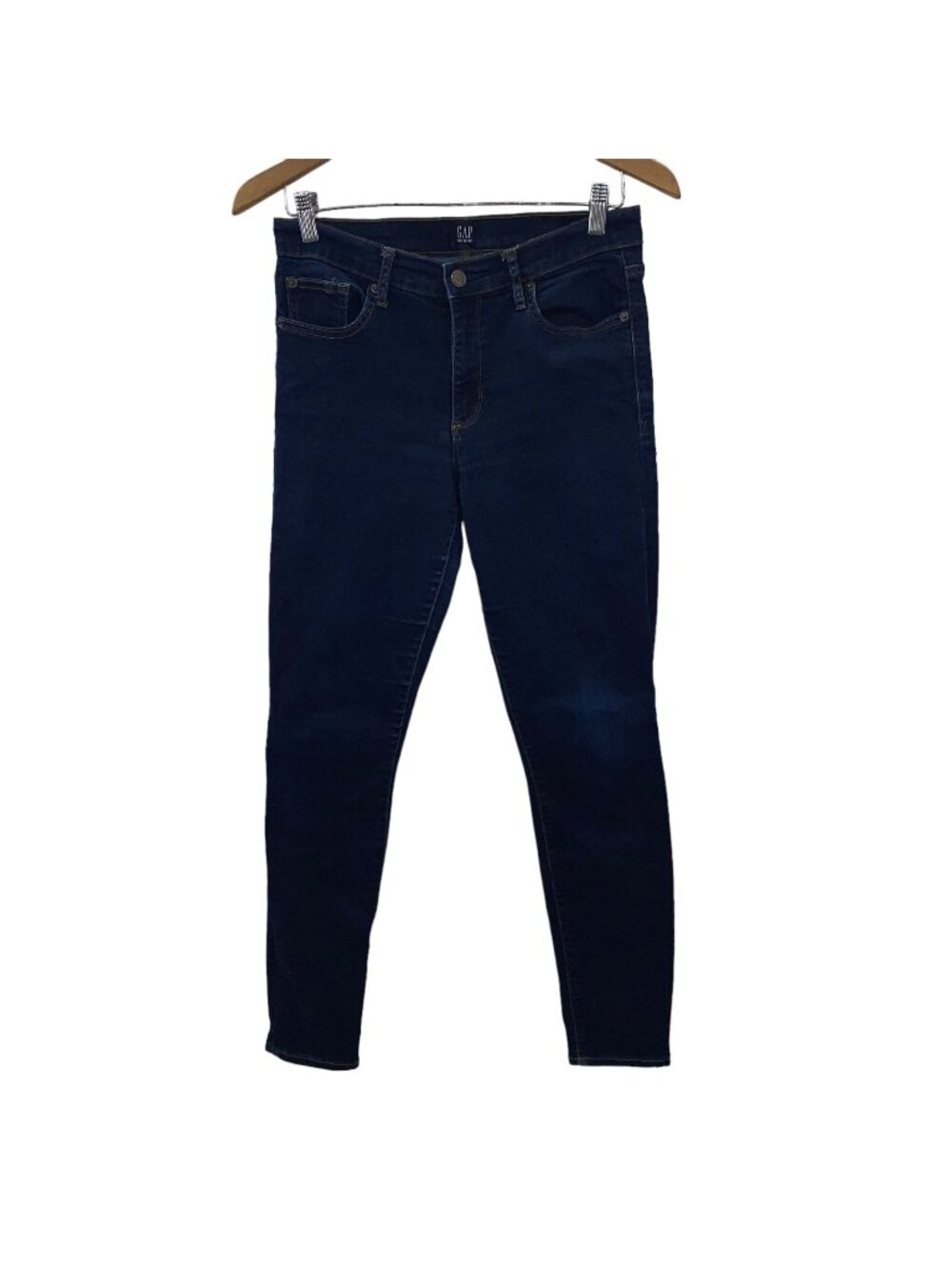 Gap Denim 29L True Skinny Dark Wash Denim Jeans